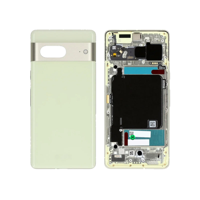 Back Housing Frame With Buttons Compatible For Google Pixel 7