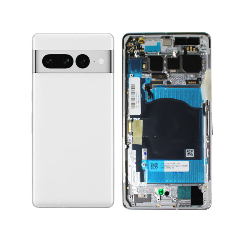 Back Housing Frame With Buttons Compatible For Google Pixel 7 Pro