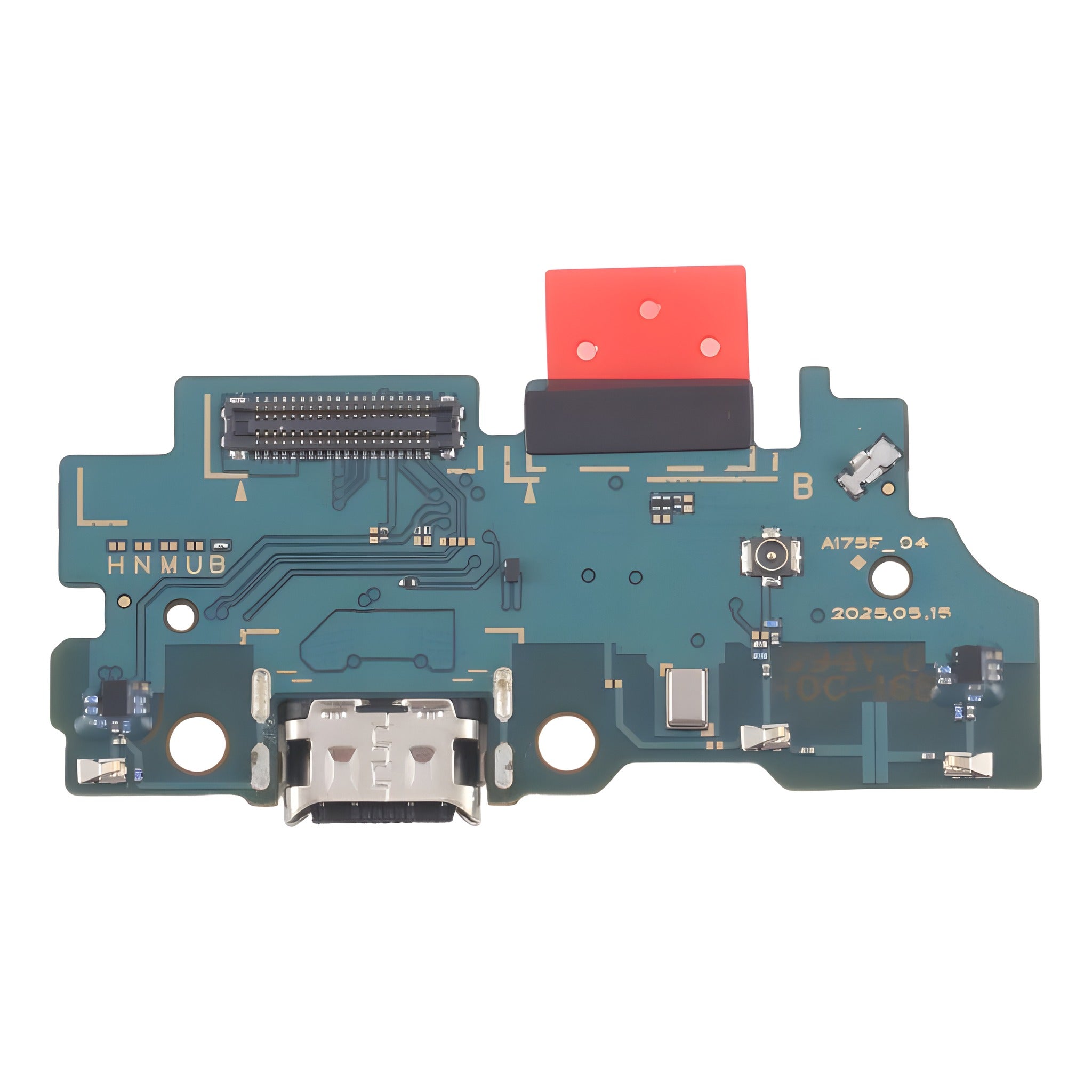 Charging Port With Board Compatible For Samsung Galaxy A17 5G A176 - back (connectors)