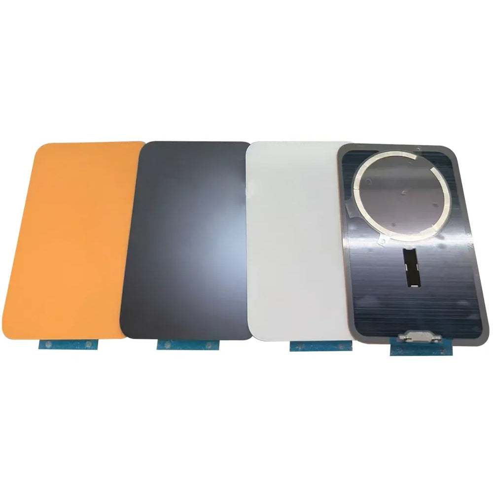 Back Cover Rear Glass With Steel Plate & MagSafe Magnet Compatible For iPhone 17 Pro Max