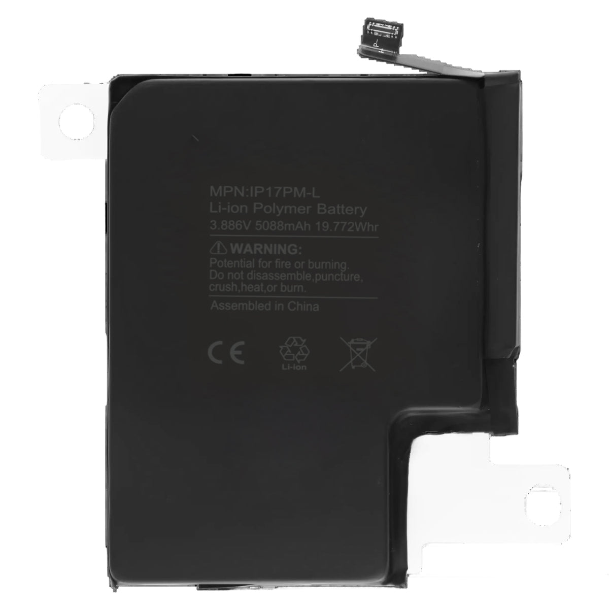 Replacement Battery Compatible For iPhone 17 Pro Max (Certified)