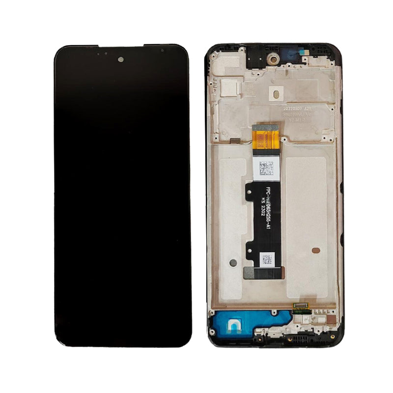 LCD Screen and Digitizer Assembly With Frame Compatible For Motorola Moto G Play XT2271 2023