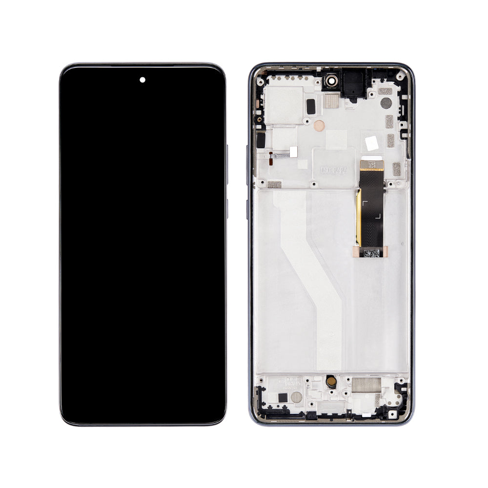 OLED Screen and Digitizer Assembly With Frame Compatible For Motorola Edge 2022 XT2205 (Refurbished)