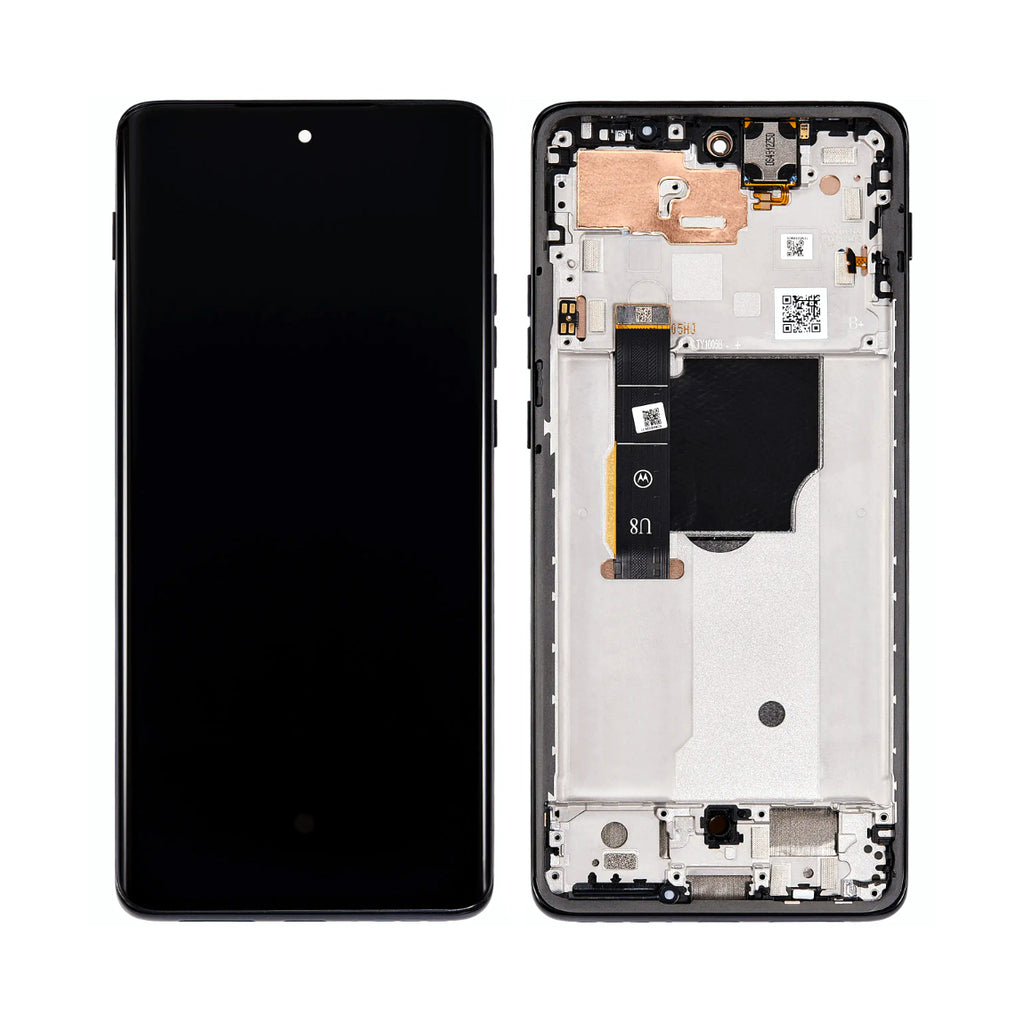 Oled Display Assembly OLED Screen and Digitizer Assembly With Frame Compatible For Motorola