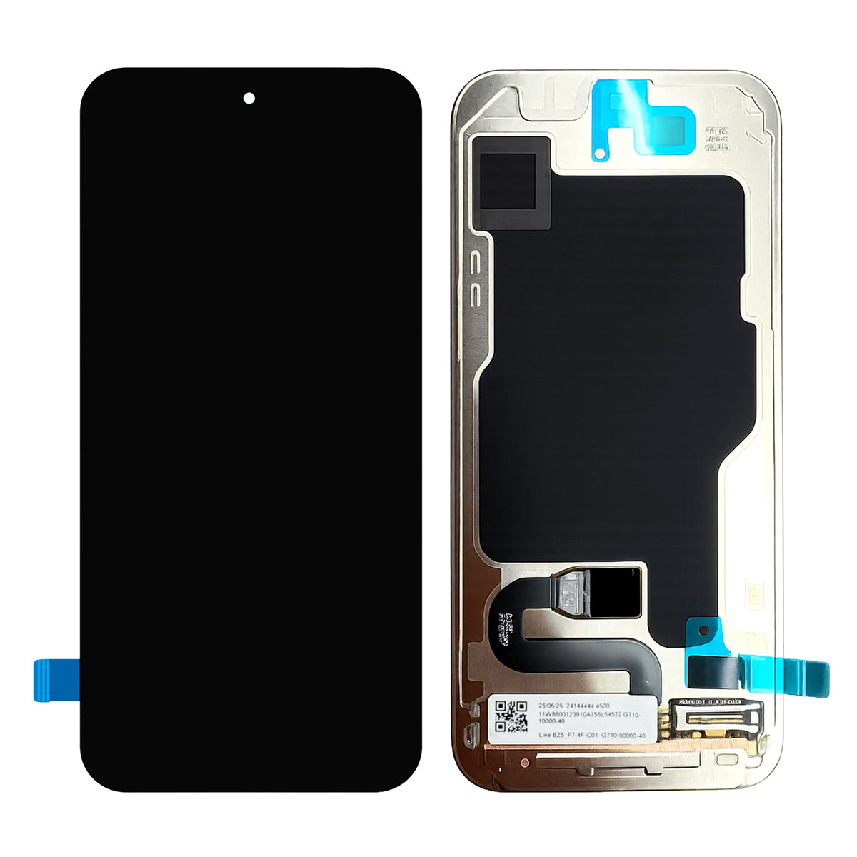 OLED Screen and Digitizer Assembly With Frame (With Fingerprint Sensor) Compatible For Google Pixel 10 Pro (Refurbished)