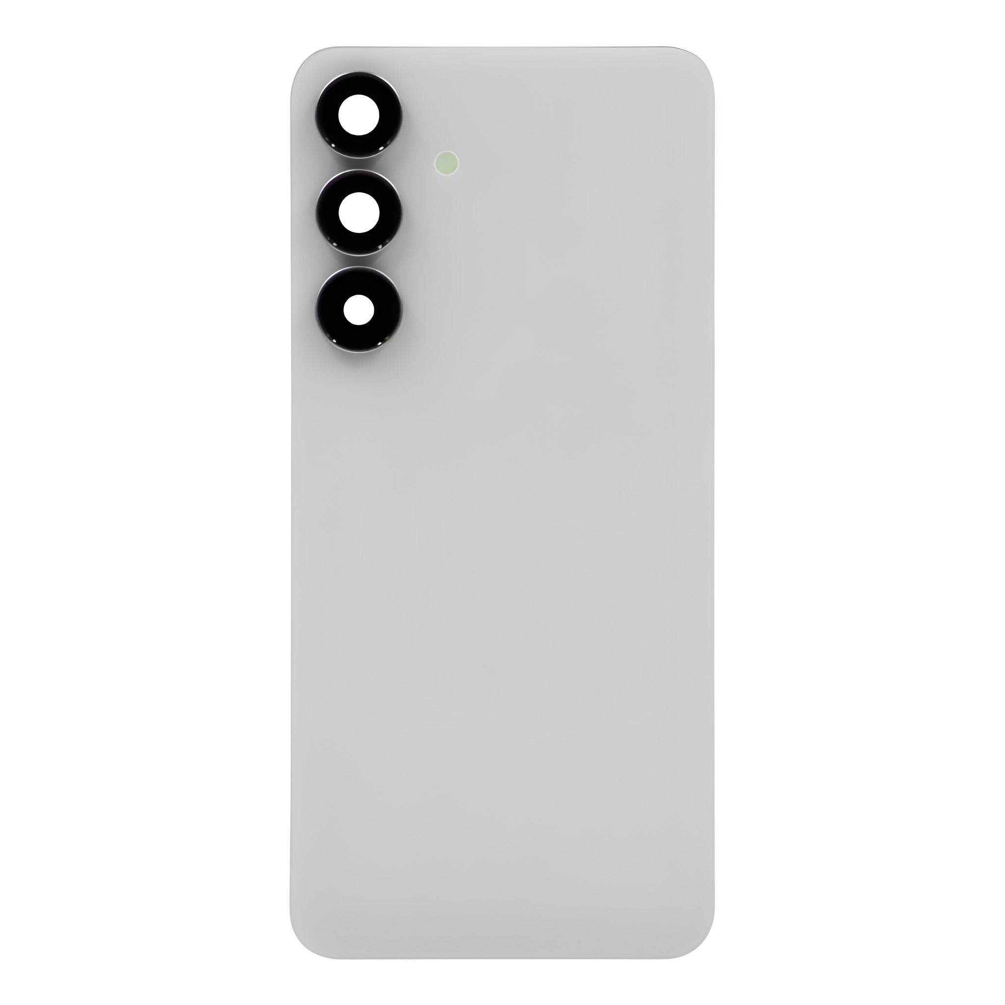 Back Battery Cover With Camera Lens & Adhesive Compatible For Samsung Galaxy S25 FE 5G S731 S731B S731W - White - back (connectors)