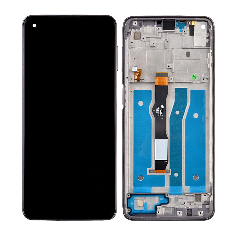 LCD Screen and Digitizer Assembly With Frame Compatible For Motorola Moto G Power XT2117 2021