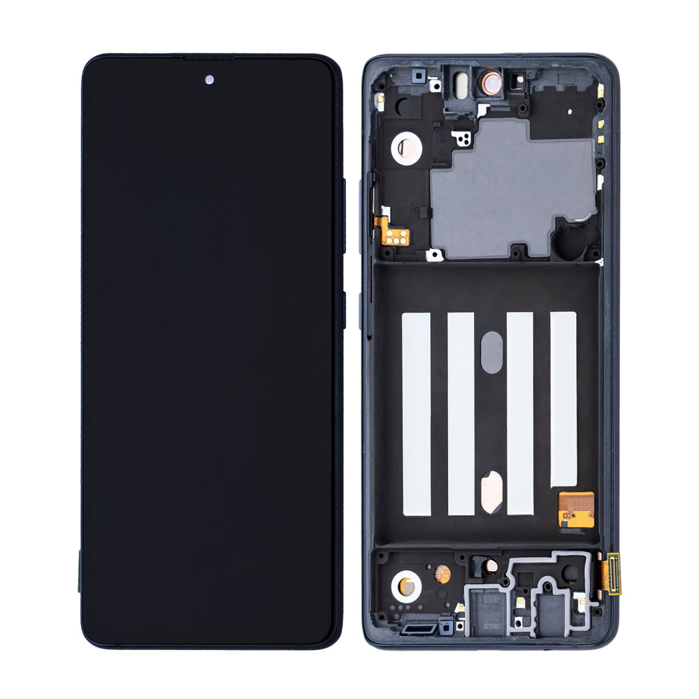 Écran OLED et numériseur avec cadre Compatible pour Samsung Galaxy A51 5G A516 2020 (version non Verizon)