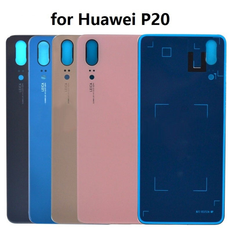 Back Battery Cover With Camera Lens & Adhesive For Huawei P20
