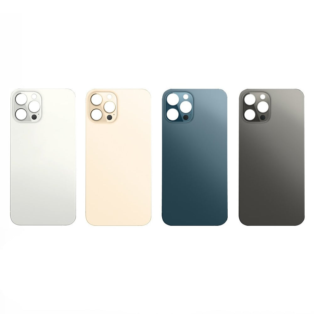 Back Cover Rear Glass Large Camera Hole Compatible For iPhone 12 Pro Max