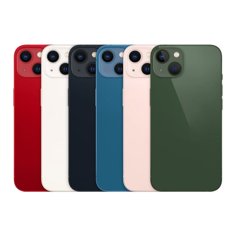 Back Housing Frame With Buttons & Charging Coil Compatible for iPhone 13