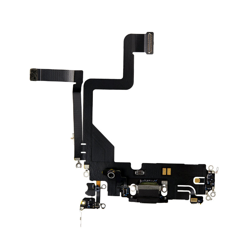 Assemblage de port de charge compatible pour Apple iPhone 14 Pro (remis à neuf)