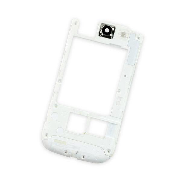 Galaxy S III Midframe (AT&amp;T) / White / B-Stock