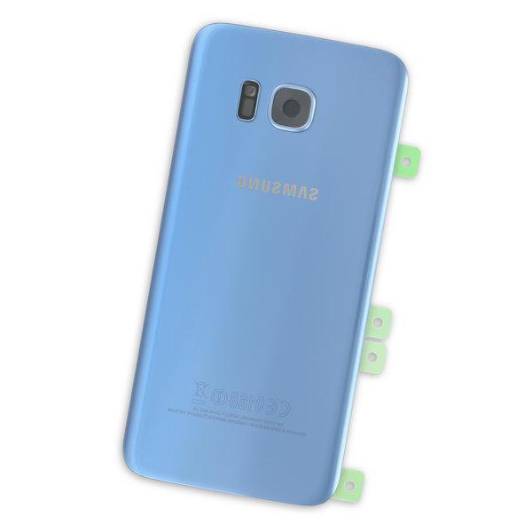 Galaxy S7 Edge Rear Glass Panel / Blue
