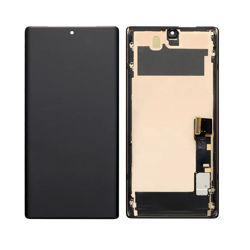 OLED Screen and Digitizer Assembly With Frame Compatible For Google Pixel 6 Pro