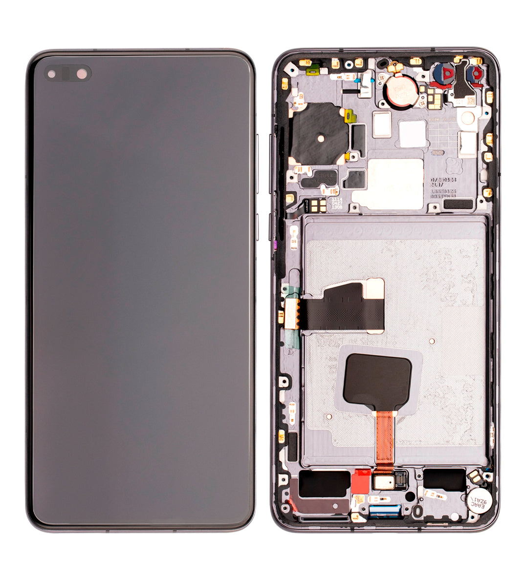 OLED Screen and Digitizer Frame Assembly Compatible For Huawei P40 (Refurbished)