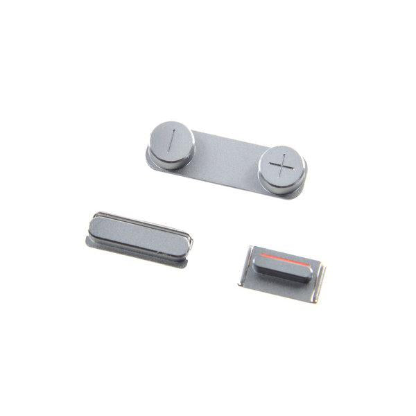 iPhone 5s/SE Case Button Set / Silver