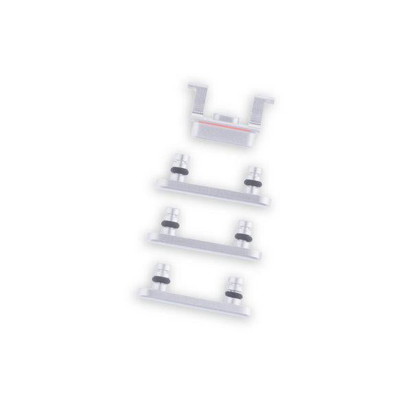 iPhone 8 Case Button Set / Silver