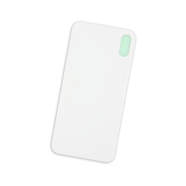 iPhone X Aftermarket Blank Rear Glass Panel / White