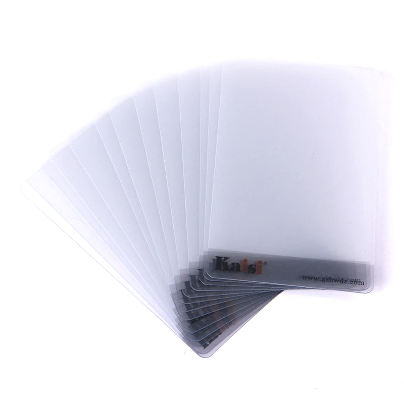 Outil de grattage de cartes Cartes en plastique pratiques pour faire levier et ouvrir
