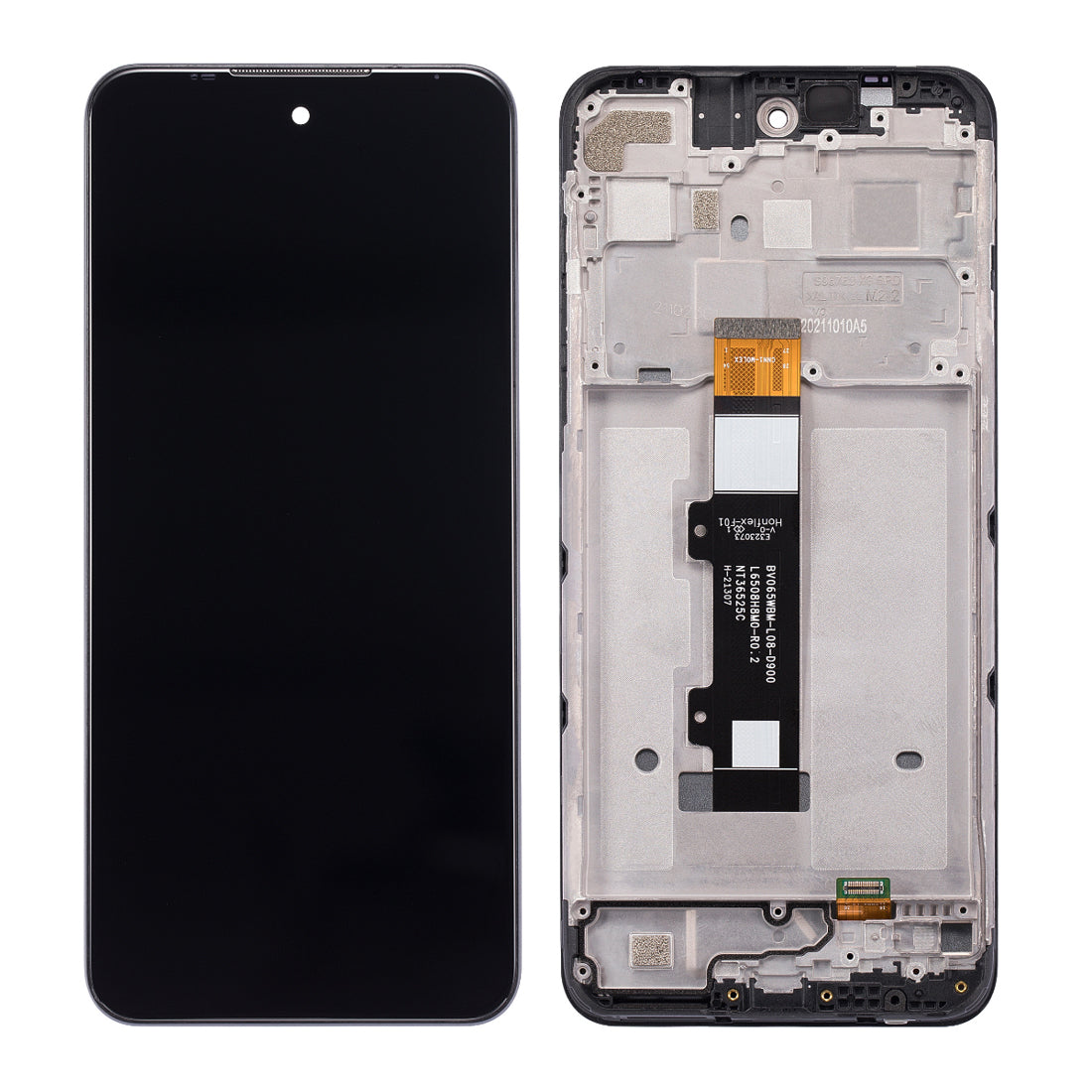 LCD Screen and Digitizer Assembly With Frame Compatible For Motorola Moto G Power XT2165 2022
