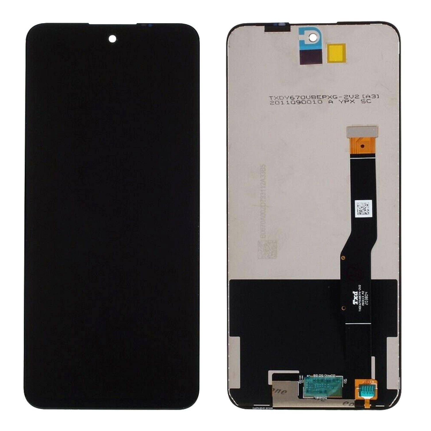 LCD & Digitizer Screen Assembly Without Frame Compatible For TCL 30 V 5G, TCL 20S, TCL 20L & TCL 20L Plus