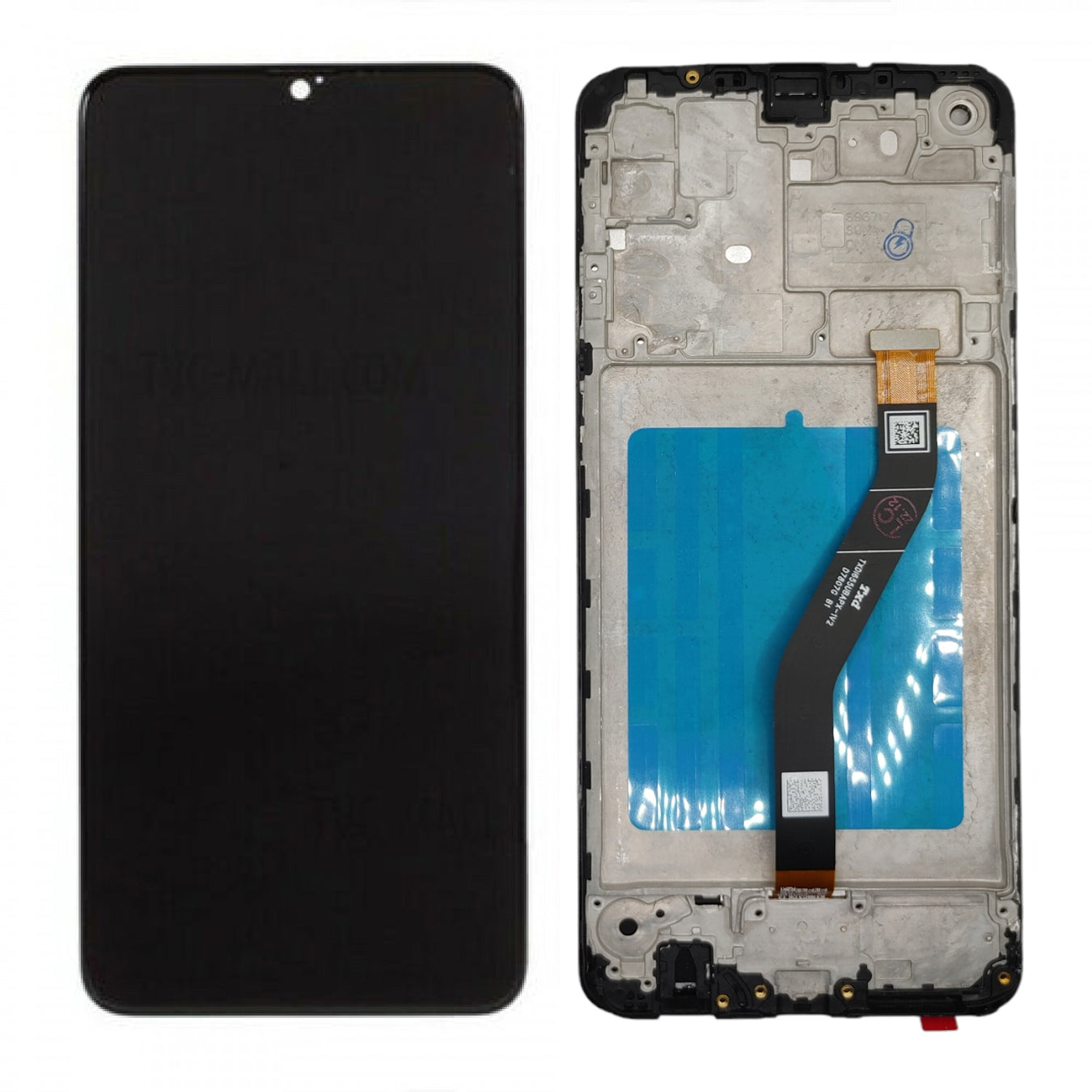 LCD Screen and Digitizer Frame Assembly Compatible For Samsung Galaxy A21 2020 (Refurbished) A215U A215W