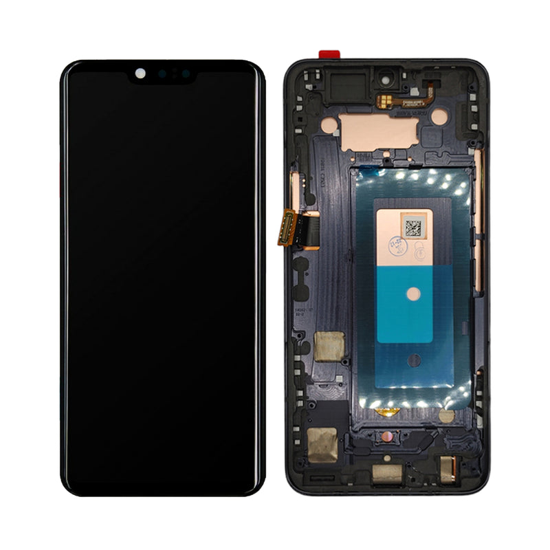 OLED Screen Assembly With Frame Compatible For LG G8X ThinQ