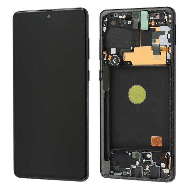 OLED Screen Assembly With Frame Compatible For Samsung Galaxy Note 10 Lite