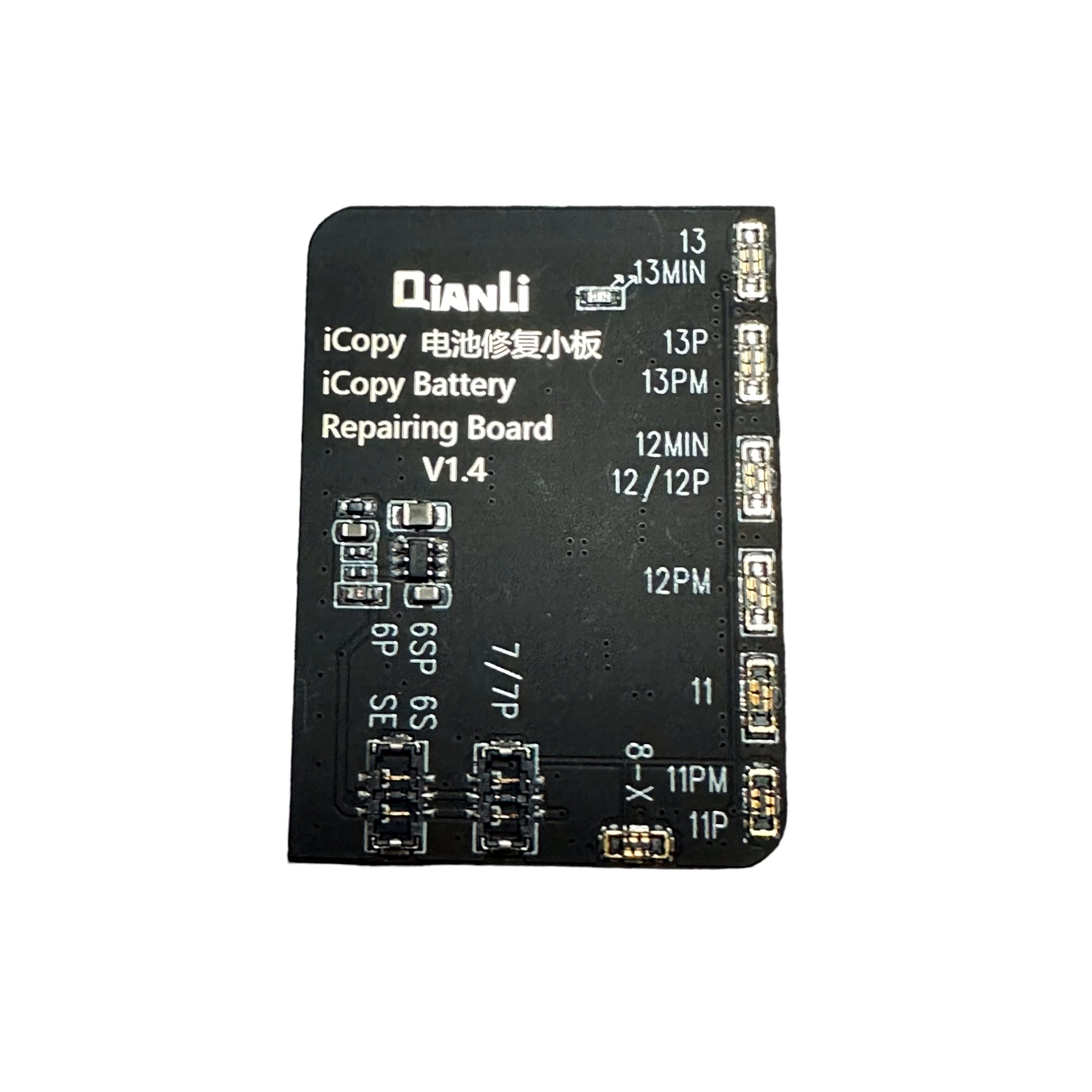 Qianli iCopy Plus 2.2v avec programmeur EEPROM de transfert de vibrateur LCD de test de batterie avec 3 cartes