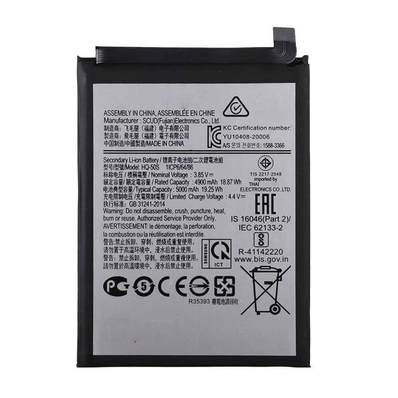 Replacement Battery Compatible For Samsung Galaxy A02s A025 A03s A037