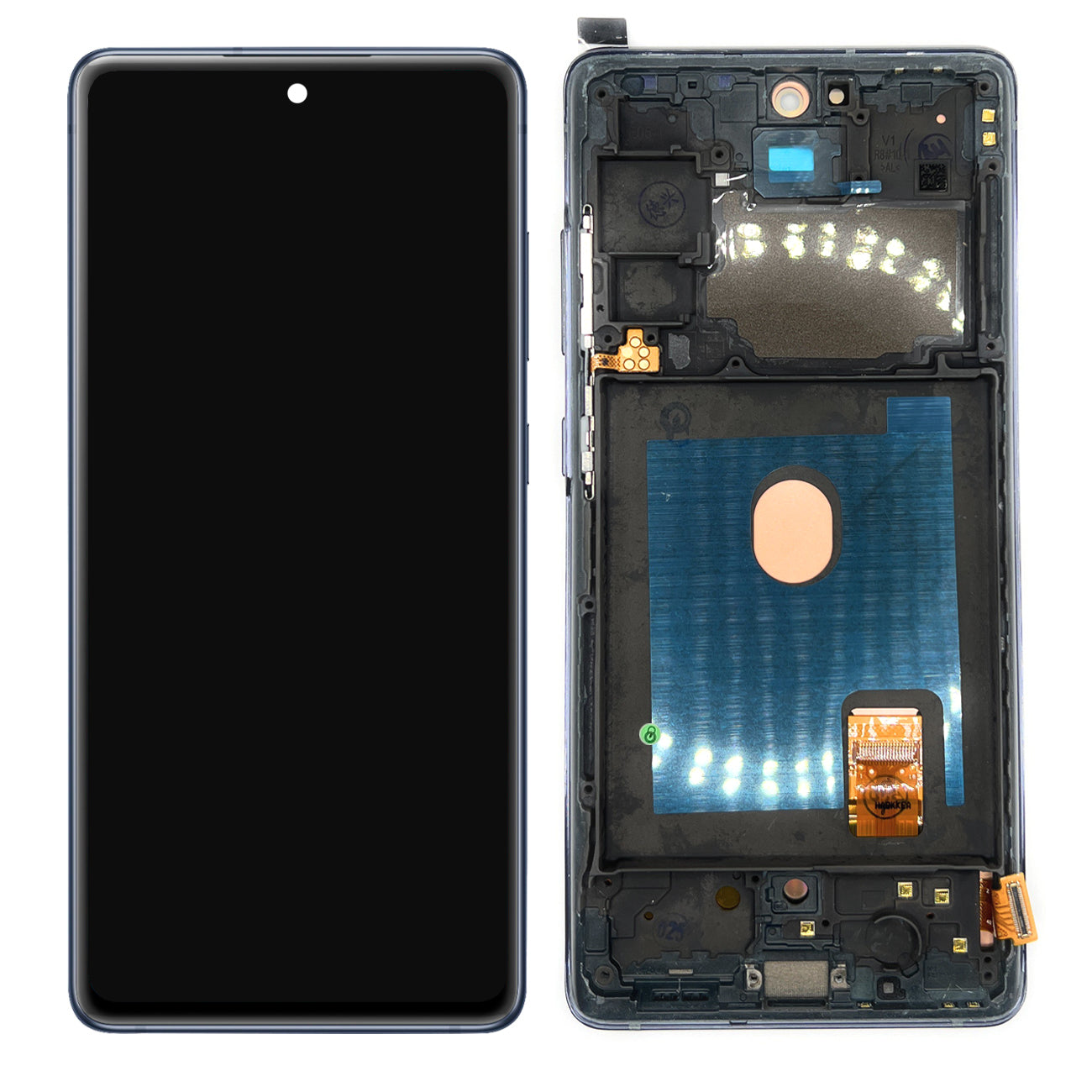 Écran OLED et assemblage de cadre de numériseur Compatible pour Samsung Galaxy S20 FE 5G (remis à neuf) G781 G781U G781W