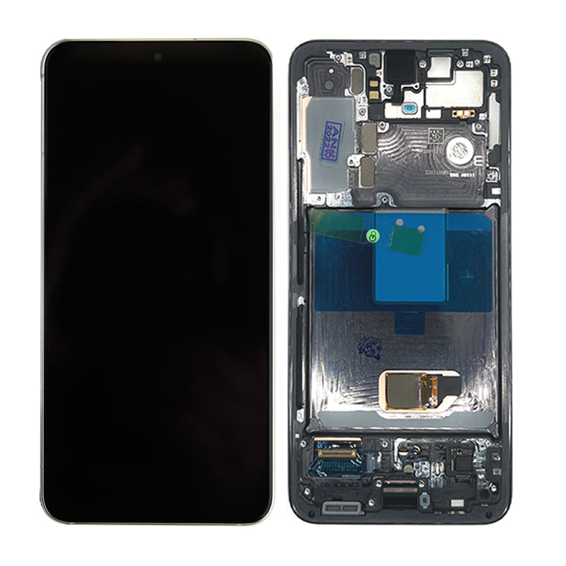 OLED Screen and Digitizer Assembly With Frame For Samsung Galaxy S22 5G (Refurbished) S901 S901U S901W