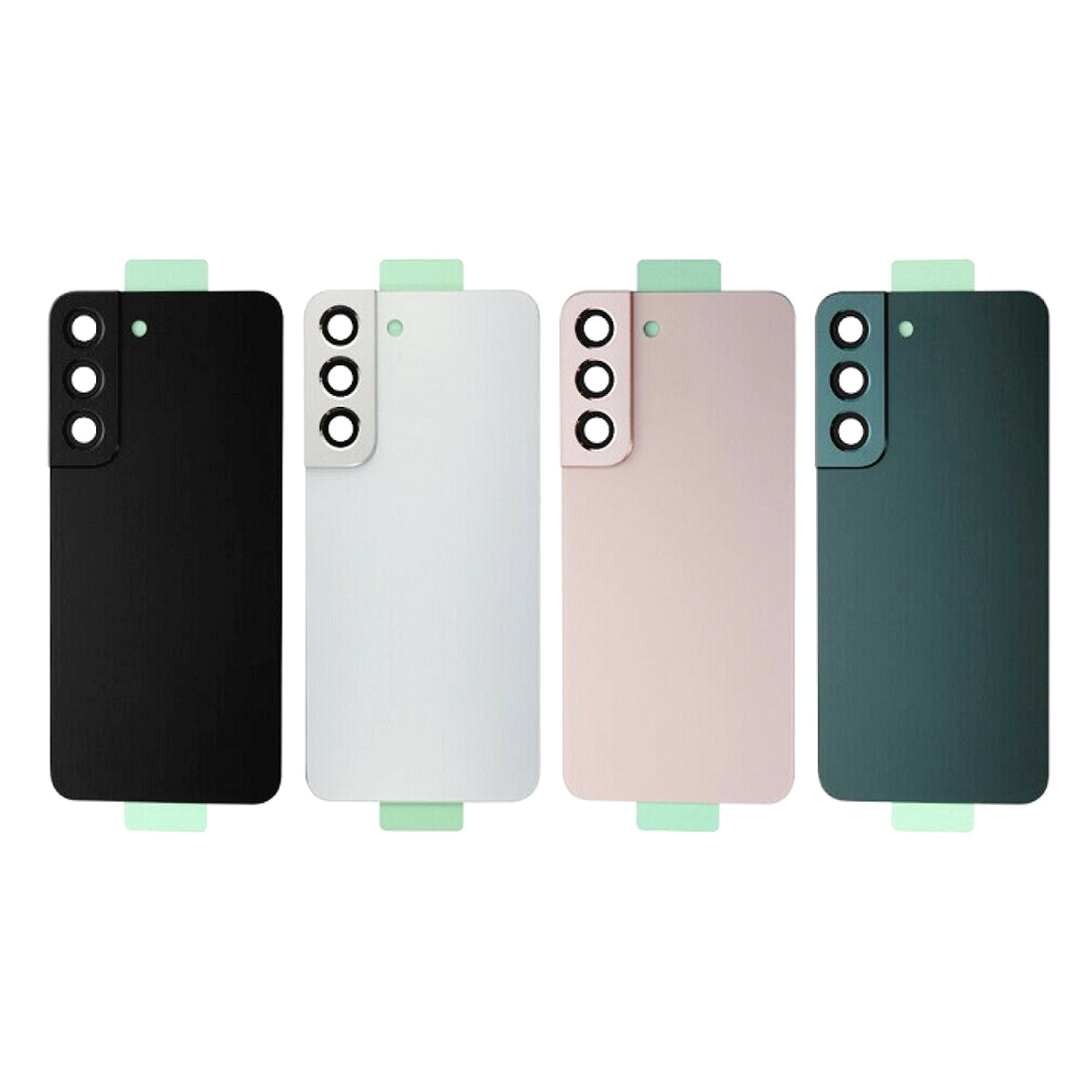 Back Battery Cover With Camera Lens & Adhesive Compatible For Samsung Galaxy S22 Plus 5G S906