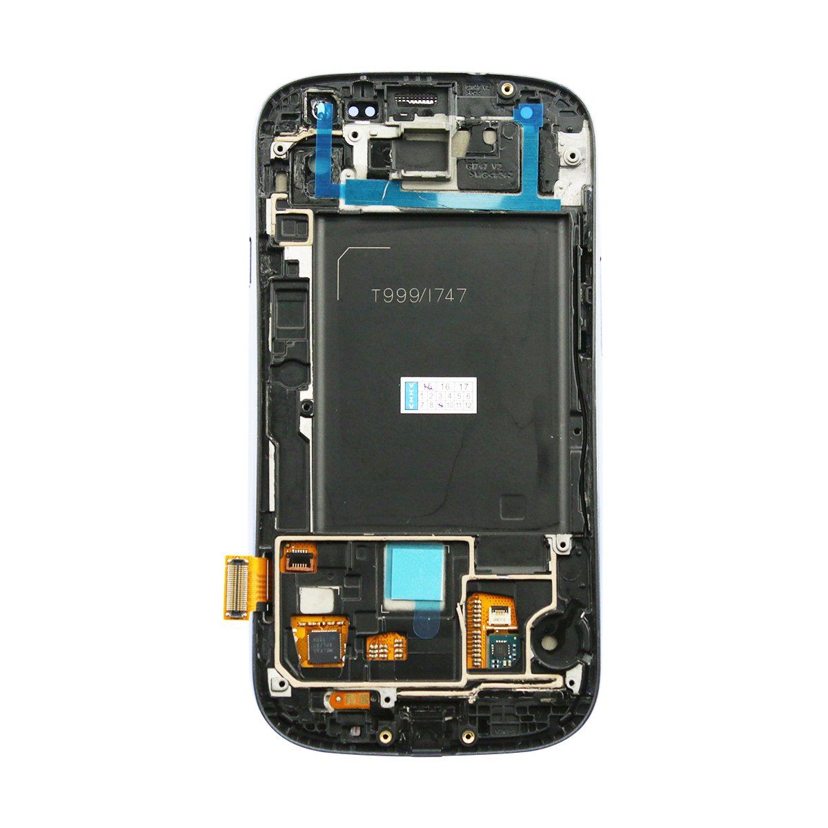 Samsung Galaxy S3 i9300 LCD Screen and Digitizer Back