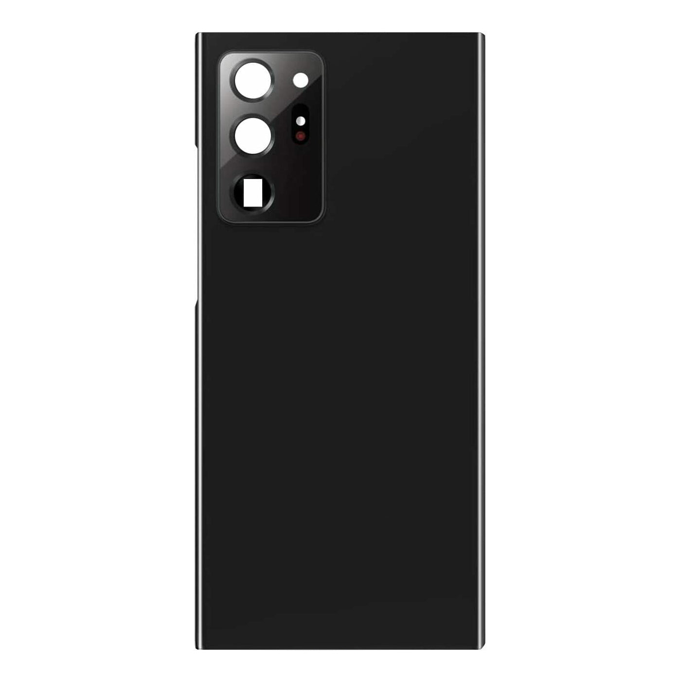 Verre de couverture arrière avec objectif d'appareil photo et adhésif compatible pour Samsung Galaxy Note 20 Ultra