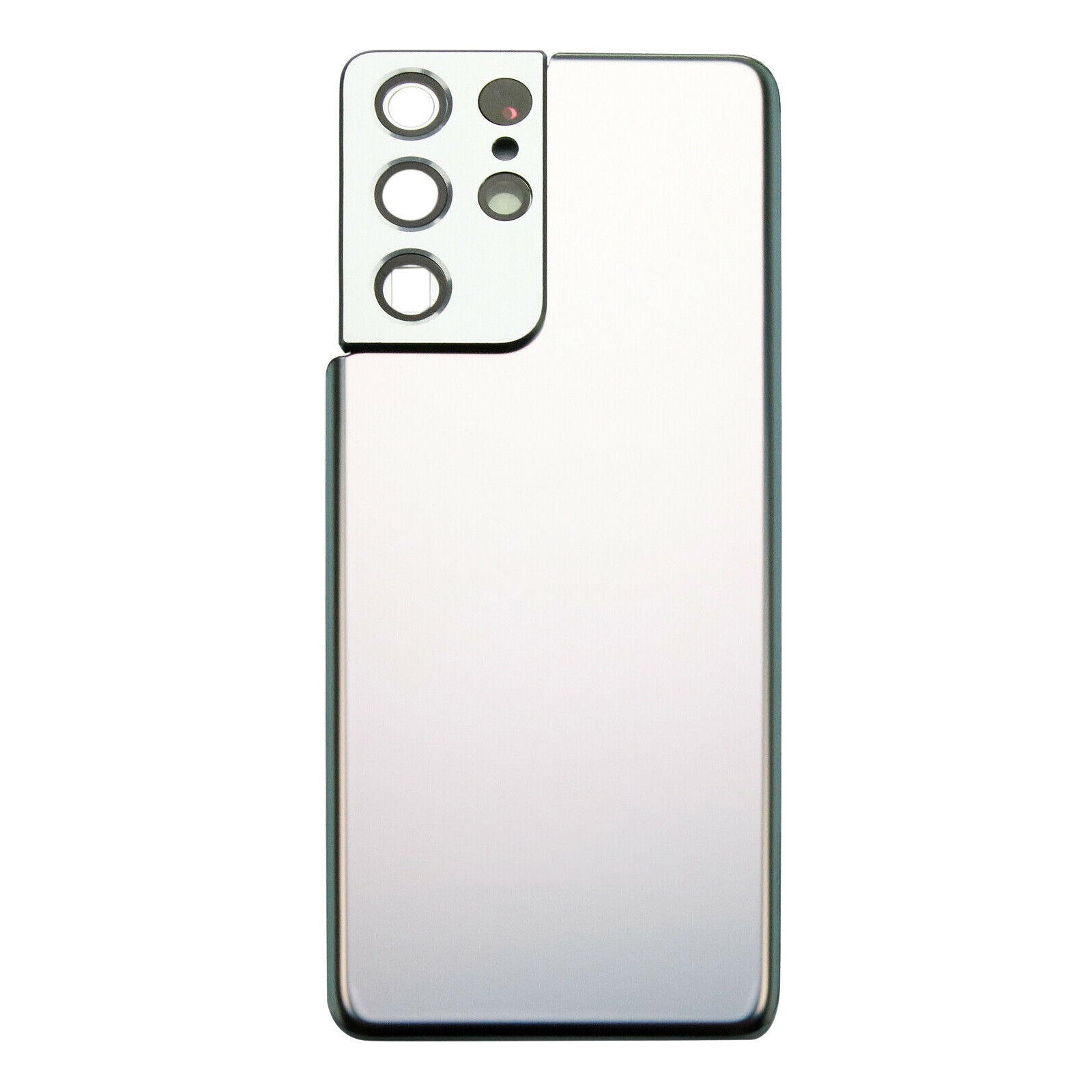 Back Cover Glass With Camera Lens & Adhesive For Samsung Galaxy S21 Ultra