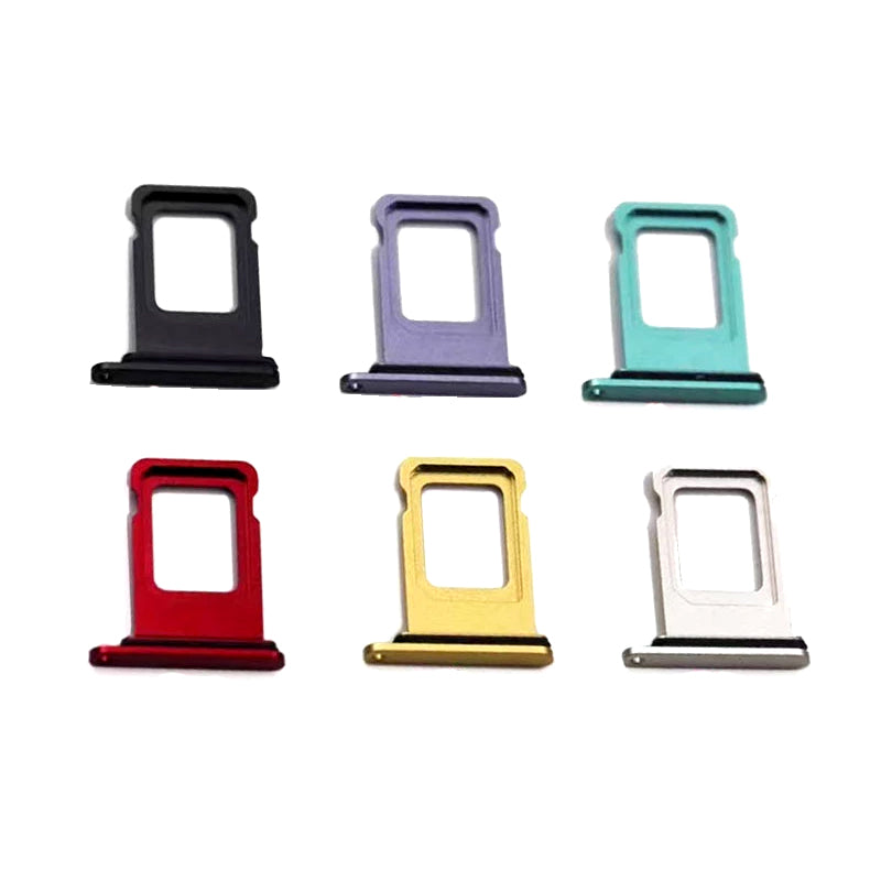 Single SIM Card Tray Compatible For Apple iPhone 11