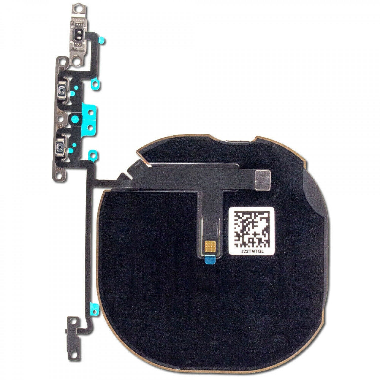 Wireless charging NFC With Volume Assembly Flex For iPhone XS